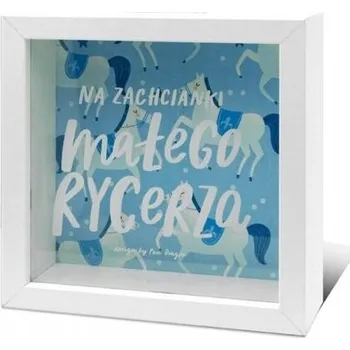 Pokladnička DÁRKOVÁ POKLADNIČKA s nápisem PRO MALÉHO RYTÍŘE JAKO DÁREK Velká POKLADNIČKA