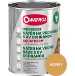 Nátěr na dřevo na vodní bázi OWATROL AQUATHERM – odstín HONEY