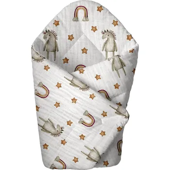 Zavinovačka Zavinovačka pro miminko ZAVINOVAČKA ZAVINOVAČKA Oboustranná mušelínová BAVLNA Český výrobek POLSKÝ