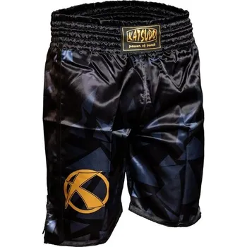 Šortky Katsudo FIGHT, černo-zlaté