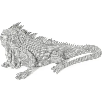 Váza DEKORAČNÍ FIGURKA ELDO 31X15X12 CM STŘÍBRNÁ