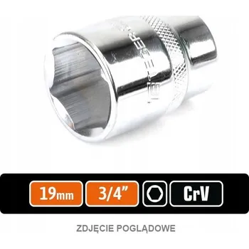 Klíč Nástrčkový klíč 3/4" šestihranný 19 mm / TEGER
