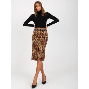 Dámská sukně Sukně VI SD 147.43P černá a béžová S/M