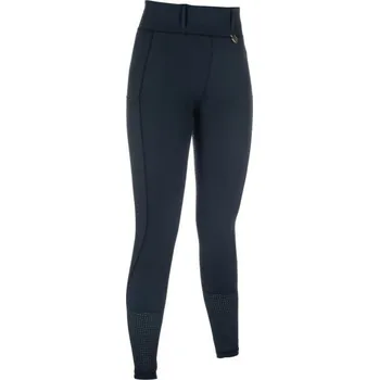 Jezdecké kalhoty HKM Legíny jezdecké Juna HKM, s gripem, dámské, deep blue 40