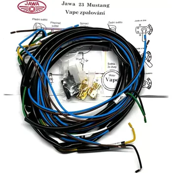 Auto elektroinstalace Elektroinstalace Jawa 50/23 mustang pro VAPE