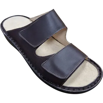 Pánské pantofle Pánské pantofle Benexa Oscar 7876 hnědé Velikost: 41