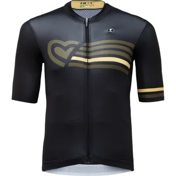 cyklistický dres Dres PISSEI Prime Nero S