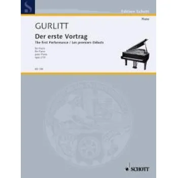 Hal Leonard Corporation C. Gurlitt - První cvičení op. 210