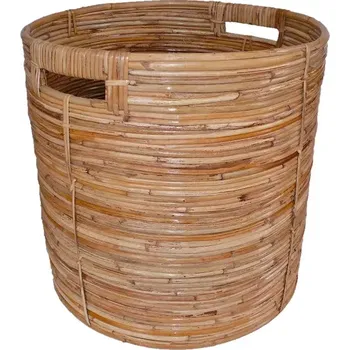 Koš kulatý ratanový 41x40 cm