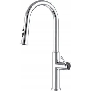 Vodovodní baterie Stojánková kuchyňská baterie ANW HOME stříbrná