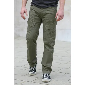 kalhoty pánské BRANDIT - Adven Slim Fit - 9470-olive - XL