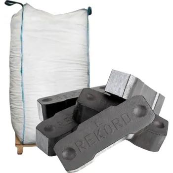Uhelné brikety REKORD 7, volné, 450 kg Big Bag