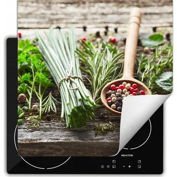 Obraz Ochranná podložka pod indukční varnou desku dekorativní rolovací do kuchyně potisk 60x52 wm0065