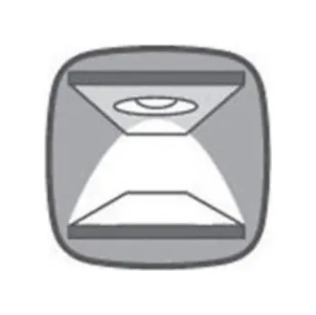 Pohovka Black Red White OSTIA OSVĚTLENÍ k REG1D1W2S/15/10 bílá teplá 3000K