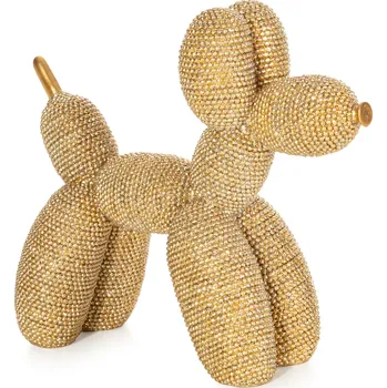 Váza DEKORAČNÍ FIGURKA ELDO 18X7X16 CM ZLATÁ