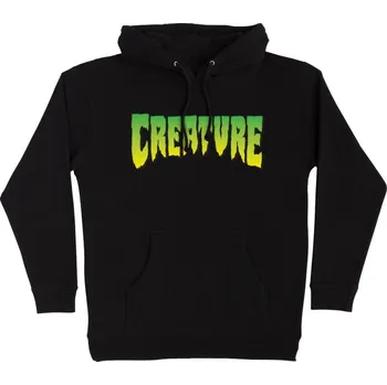 Pánská mikina Creature Mikina Creature, Logo Hooded Heavyweight black 2025 Velikost: M
