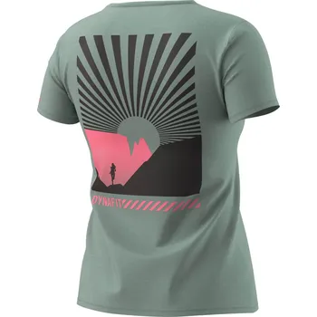 Dynafit 24/7 Graphic T-Shirt W chinois / sunrise trail - L