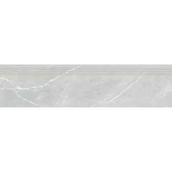 Dlažba Touch, schodovka, 30x120 cm, šedá