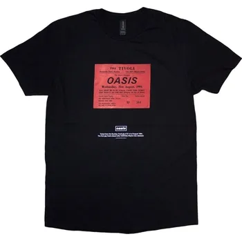 Pánské tričko Oasis Tričko Definitely Maybe Ticket Stub Unisex Black M