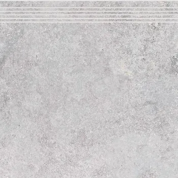 Obklad Shade, DCP62888, schodovka, 60x60cm, světle šedá