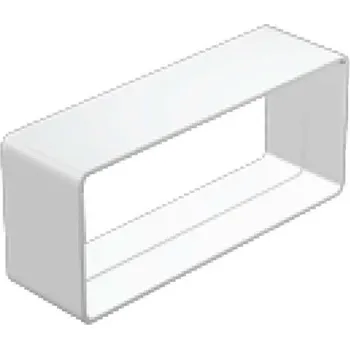 Ventilační potrubí Regulus potrubí čtyřhranné spojka nátrubek 60×200 mm