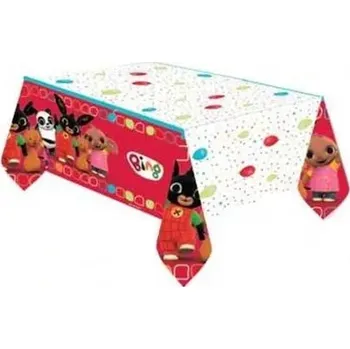 Jednorázový ubrus Plastový ubrus kralíček Bing 120 x 180 cm