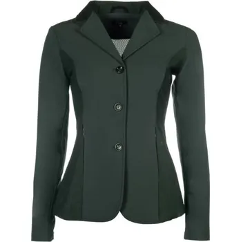 Jezdecké sako HKM Sako závodní Mesh Hunter HKM, dámské, deep green 40