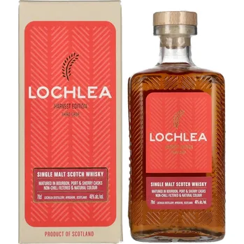 Whisky Lochlea Harvest Edition Second Crop 0,7L 46% box (karton)