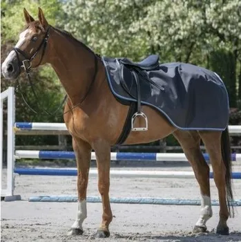 Deka pro koně Nepromokavá bederní deka s fleecem EquiTheme Tyrex velikost 125 cm