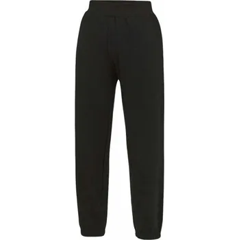 Chlapecké kalhoty Just Hoods Volné dětské tepláky s manžetami a fleecem uvnitř Barva: Černá, Velikost: 7-8 let JH072K