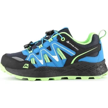 Dětská sportovní obuv Dětská outdoorová obuv ALPINE PRO RELO 34 Modrá, Černá, Světle zelená