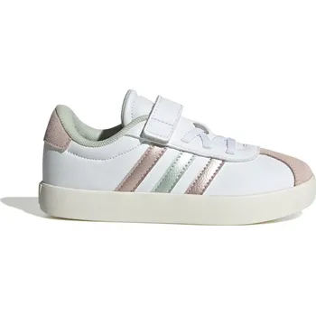 Dětská móda Dětské boty ADIDAS VL COURT 3.0 EL C IH4952 – Bílá 34