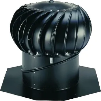 Ventilační turbína Lomanco BIB 14 – černá, komplet, průměr 356 mm