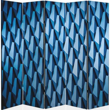 Paraván Závěs do kadeřnictví, Paraván salon, nástěnná 225x172 cm, barevná