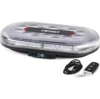 Maják Bezdrátový LED výstražný paprsek s dálk. ovládáním R65 R10 26W 12V 24V