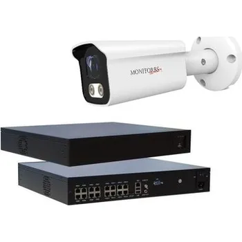 Kompletní kamerový systém Monitorrs Security Full Color AI IP kamerový set WTube (6021K8+) (Monitorrs Security)