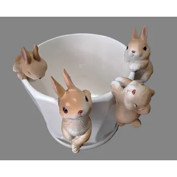 Zahradní dekorace Prodex Import Králíček závěs na květník 4 druhy