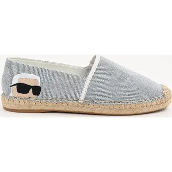 Dámské polobotky Espadrilky Karl Lagerfeld KAMINI modrá barva, KL80111D KL80111D.DLB 05X, EUR 36