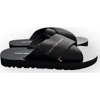 Pánské pantofle Calvin Klein CROSS SANDAL SLIPON Pánské pantofle 43 EU YM0YM009420GT