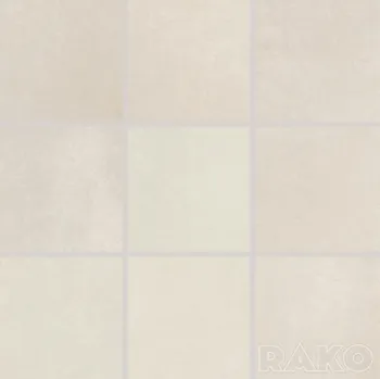 Dlažba RAKO Extra DAR11720, dlažba, slonová kost, matná, 10 x 10 x 0,9 cm