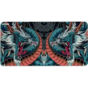 Podložka pod myš VELKÁ PODLOŽKA POD MYŠ MYŠ 120x60 cm XXXL KBcustom Psací stůl Dragon 61