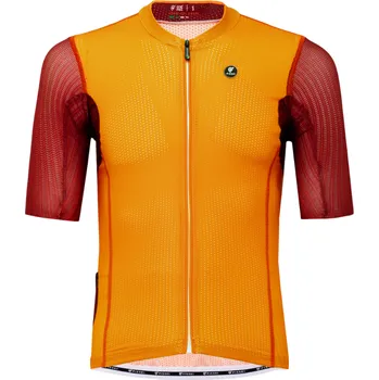 cyklistický dres Dres PISSEI Sanremo Arancione/Tabacco S