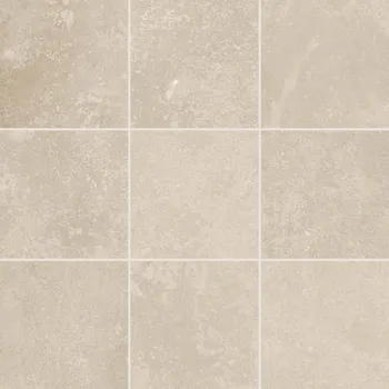 Dlažba Dale, DAR11881, dlaždice slinutá, 10x10cm, tmavě béžová