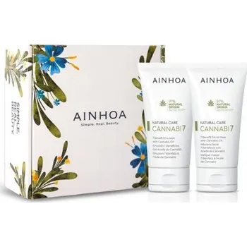 Kosmetická sada Ainhoa Cannabi7 Light Set - Emulze 50 ml + maska 50 ml Dárková sada