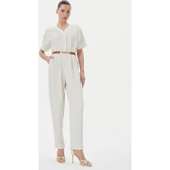 Dámský overall Fracomina Overal FR25SO2004W47601 Béžová Regular Fit L