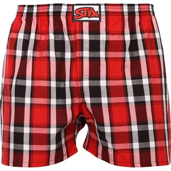 Trenýrky Styx Pánské trenky klasická guma vícebarevné (A935) M