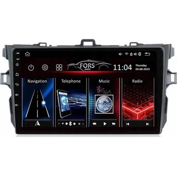 Autorádio Autorádio Android FS4-Max Toyota Corolla 2006-2013 4/32 Carplay AndroidAuto 2K DSP