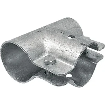 Stájová trubková T spona jednodílná se 2 šrouby průměr A 34 mm B 27 mm