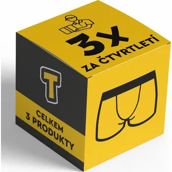 Boxerky Styx Pánské boxerky long sportovní guma - měsíční čtvrtletní předplatné XL