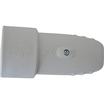 Elektrická zásuvka N & L 26718 zásuvka guma 230 V šedá IP20